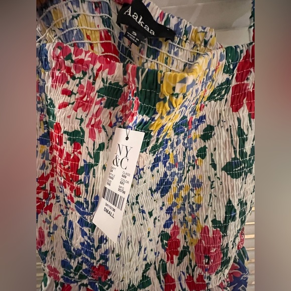 NWT! NY&Co Floral High Low Dress, size S - Picture 5 of 11